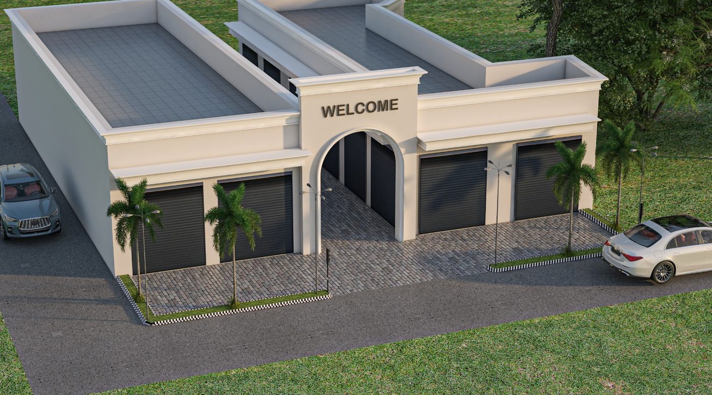 Greentik Acres dimensioned master plan
